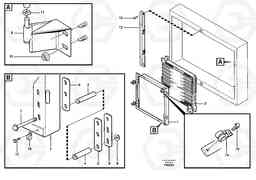 88273 Condenser with fitting parts EC280 SER NO 1001-, Volvo Construction Equipment