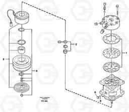 25375 Air compressor EC280 SER NO 1001-, Volvo Construction Equipment