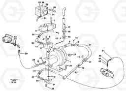 67794 Hydraulic system, fuel pump EC280 SER NO 1001-, Volvo Construction Equipment