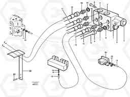 12097 Hydr. quick fit equipm. on super structure EC280 SER NO 1001-, Volvo Construction Equipment