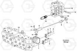 89195 Hammer hydraulics on base machine, 2 pumps EC280 SER NO 1001-, Volvo Construction Equipment