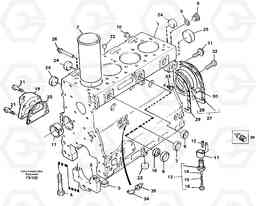 12563 Cylinder block EC130C SER NO 221-, Volvo Construction Equipment