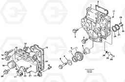 81820 Timing gear casing EC130C SER NO 221-, Volvo Construction Equipment