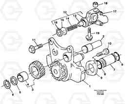 30289 Oil pump EC130C SER NO 221-, Volvo Construction Equipment