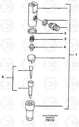 30295 Injector EC130C SER NO 221-, Volvo Construction Equipment