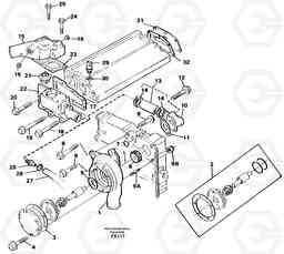 82615 Water pump EC130C SER NO 221-, Volvo Construction Equipment