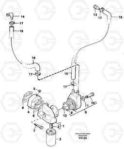 85005 Oil cooler EC130C SER NO 221-, Volvo Construction Equipment