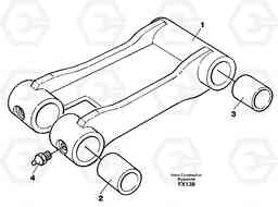 28252 Bucket link EC130C SER NO 221-, Volvo Construction Equipment