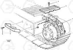 27696 Crawler track EC130C SER NO 221-, Volvo Construction Equipment