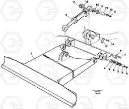 3471 Dozer blade 2,7m EC130C SER NO 221-, Volvo Construction Equipment