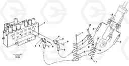 91149 Hydraulic system, boom EC130C SER NO 221-, Volvo Construction Equipment