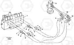 86343 Hydraulic system, travel EC130C SER NO 221-, Volvo Construction Equipment