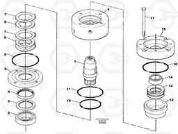 28923 Slewing brake EC130C SER NO 221-, Volvo Construction Equipment