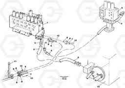 88572 Hydraulic system, return lines EC130C SER NO 221-, Volvo Construction Equipment