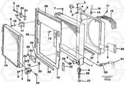 66719 Radiator EC130C SER NO 221-, Volvo Construction Equipment