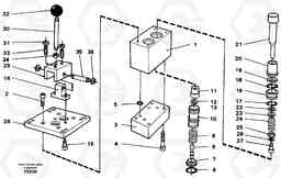 14306 Control pressure valve EC130C SER NO 221-, Volvo Construction Equipment