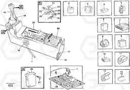 54040 Cable harness, side panel, left EC130C SER NO 221-, Volvo Construction Equipment