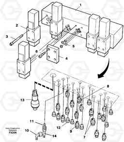 14723 Stop control block EC130C SER NO 221-, Volvo Construction Equipment