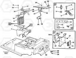 12584 Electric installation in cab floor EC130C SER NO 221-, Volvo Construction Equipment