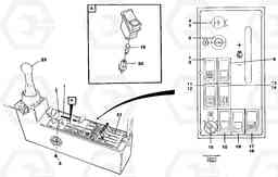 104827 Engine control panel EC130C SER NO 221-, Volvo Construction Equipment