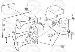 27679 Compressor horn EC130C SER NO 221-, Volvo Construction Equipment