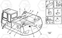 12583 Cable harness, upper section EC130C SER NO 221-, Volvo Construction Equipment