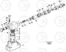 14302 Pressure limiting valve EC130C SER NO 221-, Volvo Construction Equipment