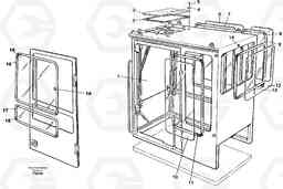 48910 Windows EC130C SER NO 221-, Volvo Construction Equipment