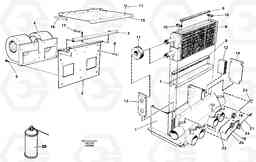 14674 Cab heater EC130C SER NO 221-, Volvo Construction Equipment