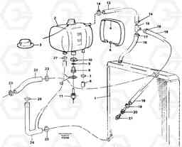 84711 Expansion tank EC130C SER NO 221-, Volvo Construction Equipment