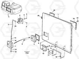 14668 Door, engine, left EC130C SER NO 221-, Volvo Construction Equipment