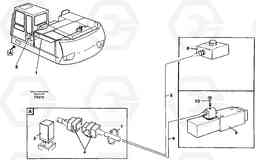 9921 Electric installation, overfilling protection EC130C SER NO 221-, Volvo Construction Equipment