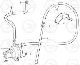 75749 Fuelfilling pump with hoses EC130C SER NO 221-, Volvo Construction Equipment