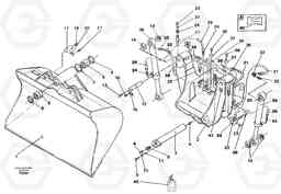 16798 Articulated slope bucket EC130C SER NO 221-, Volvo Construction Equipment