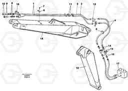 14731 Slope/grab bucket equipment, adjustable boom 4.62m EC130C SER NO 221-, Volvo Construction Equipment