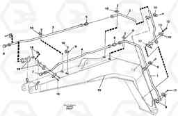 97015 Hydraulic hammer equipment, boom EC130C SER NO 221-, Volvo Construction Equipment