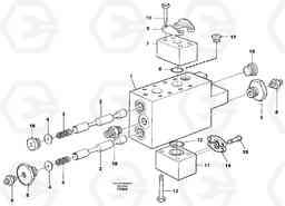 16787 Operating valve EC130C SER NO 221-, Volvo Construction Equipment