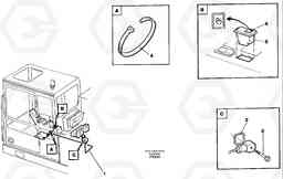 12588 Electric installation for materials handling equipment. EC130C SER NO 221-, Volvo Construction Equipment