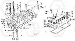 16815 Cylinder head EW130C SER NO 584-, Volvo Construction Equipment