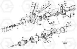 36958 Starter motor EW130C SER NO 584-, Volvo Construction Equipment