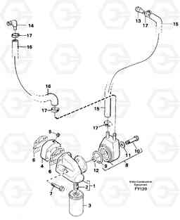 84267 Oil cooler EW130C SER NO 584-, Volvo Construction Equipment