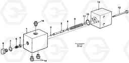 37912 Pressure reducing valve, oscillating system EW130C SER NO 584-, Volvo Construction Equipment