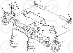 36960 Knuckle ret and parallel stay EW130C SER NO 584-, Volvo Construction Equipment