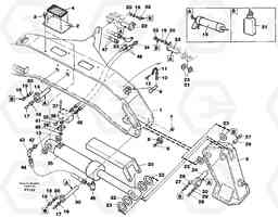 41052 Outriggers, fixed plates EW130C SER NO 584-, Volvo Construction Equipment