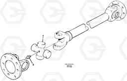 27037 Power shafts EW130C SER NO 584-, Volvo Construction Equipment