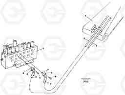 87017 Hydraulic system, dipperarm EW130C SER NO 584-, Volvo Construction Equipment