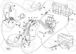 45734 Boom swing system EW130C SER NO 584-, Volvo Construction Equipment