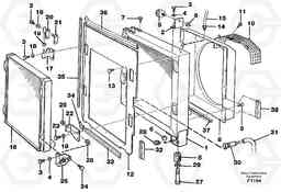 66721 Radiator EW130C SER NO 584-, Volvo Construction Equipment