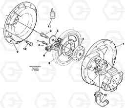 39794 Pump gear box EW130C SER NO 584-, Volvo Construction Equipment
