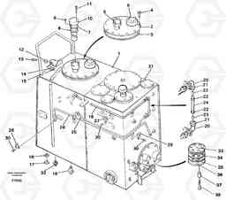 15223 Fuel tank EW130C SER NO 584-, Volvo Construction Equipment